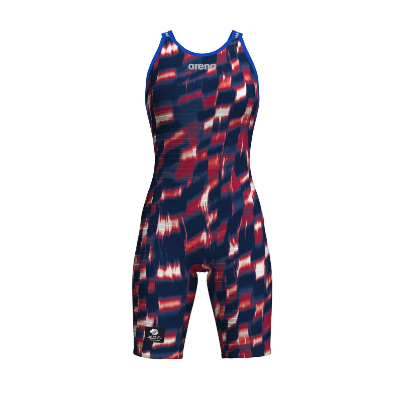 arena Carbon Air 2 Damen Red White Blue LTD ED offener Rücken