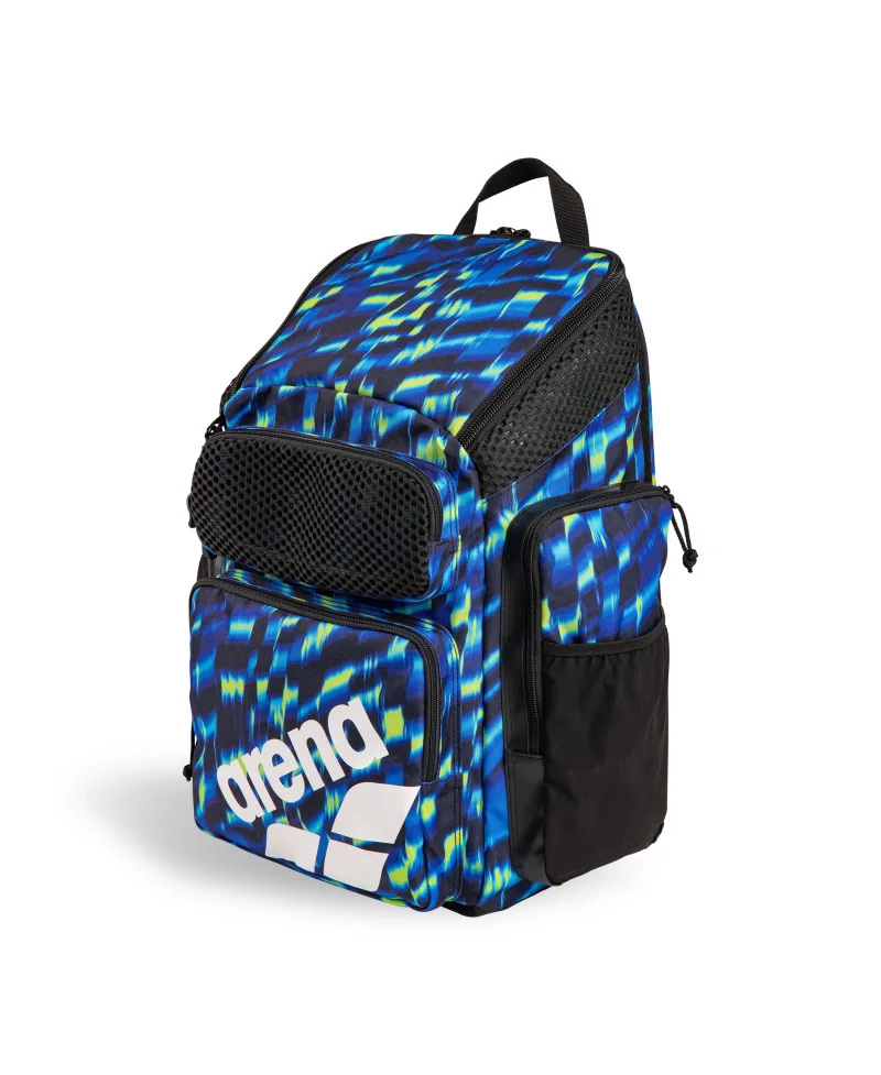 arena One Go Rucksack 45L Aqua Gleam allover