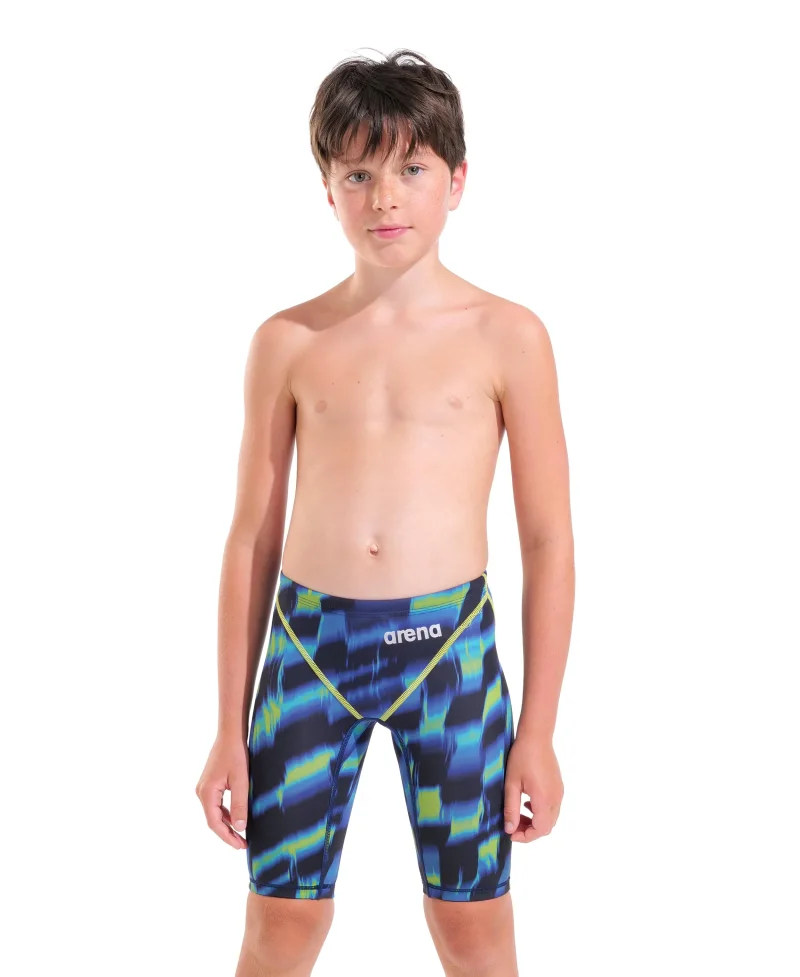 arena Powerskin ST Next Jammer Jungen Wettkampfhose Aqua Gleam LE