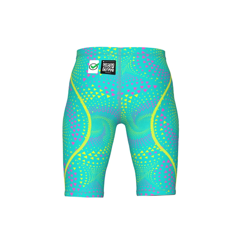 arena Powerskin ST Next Jammer Jungen Wettkampfhose Fireflow-Seaglass LE