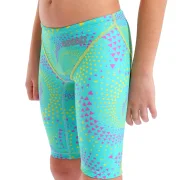 arena Powerskin ST Next Jammer Jungen Wettkampfhose Fireflow-Seaglass LE
