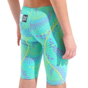 arena Powerskin ST Next Jammer Jungen Wettkampfhose Fireflow-Seaglass LE