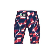 arena Powerskin ST Next Jammer Jungen Wettkampfhose Red - White - Blue LE