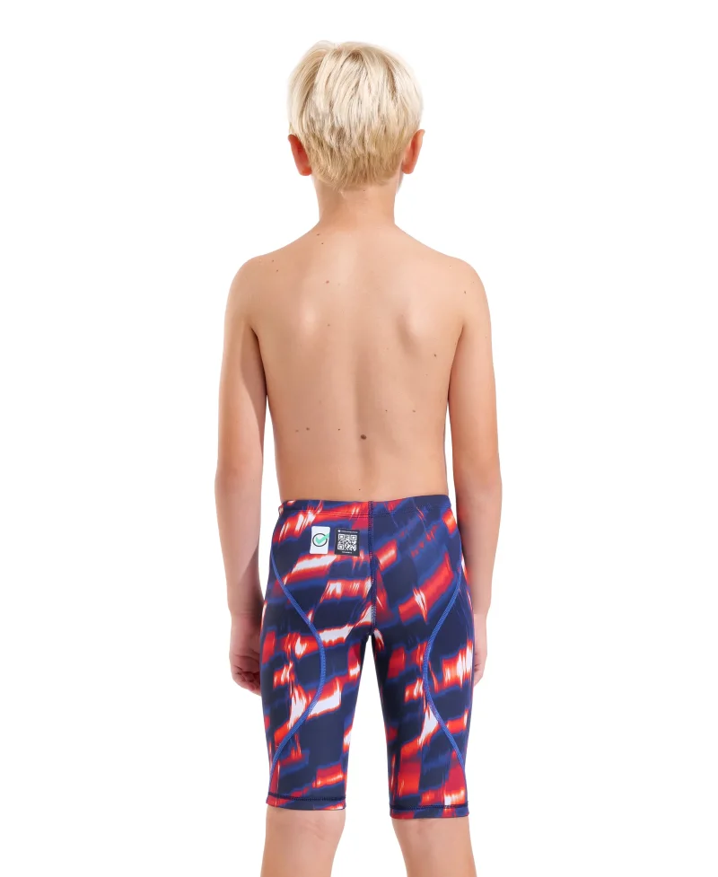 arena Powerskin ST Next Jammer Jungen Wettkampfhose Red - White - Blue LE