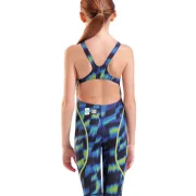 arena Powerskin ST Next Mädchen Open Back Wettkampfanzug Aqua Gleam LE