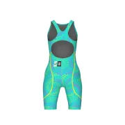 arena Powerskin ST Next Mädchen Open Back Wettkampfanzug Fireflow - Seaglass LE
