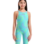 arena Powerskin ST Next Mädchen Open Back Wettkampfanzug Fireflow - Seaglass LE