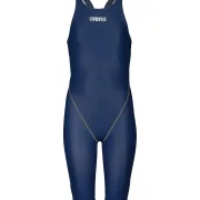 arena Powerskin ST Next Mädchen Open Back navy Wettkampfanzug