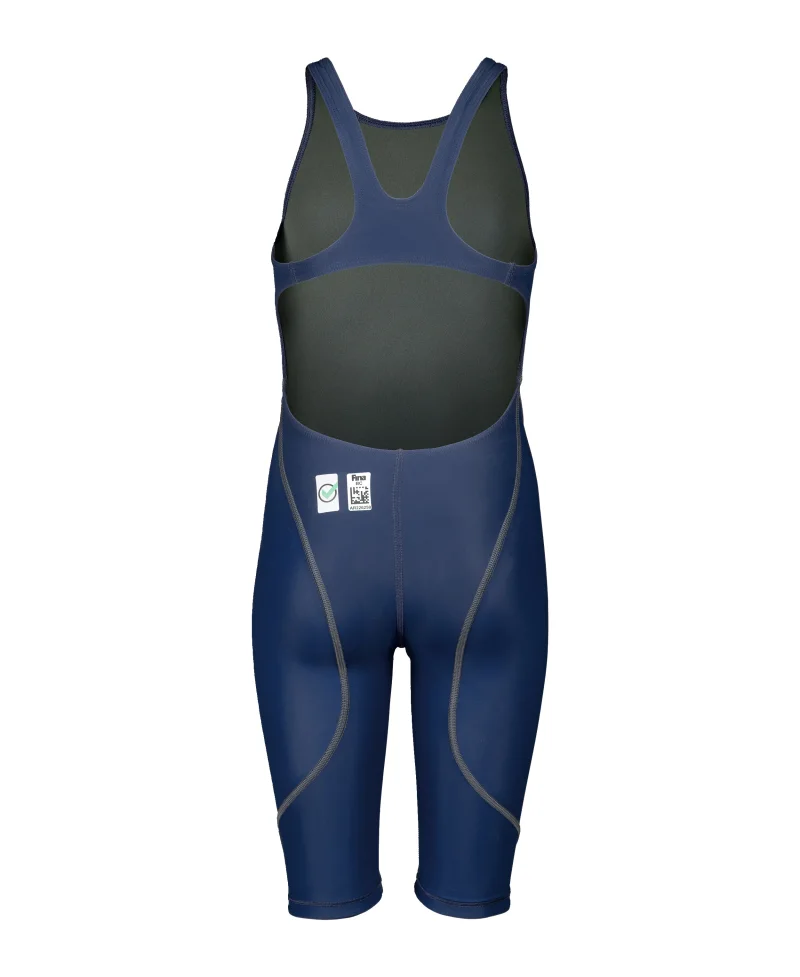 arena Powerskin ST Next Mädchen Open Back navy Wettkampfanzug